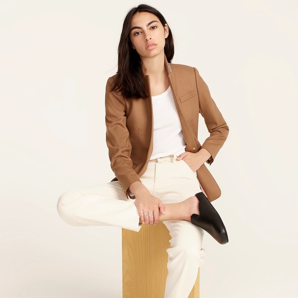 J Crew Regent blazer in wool flannel